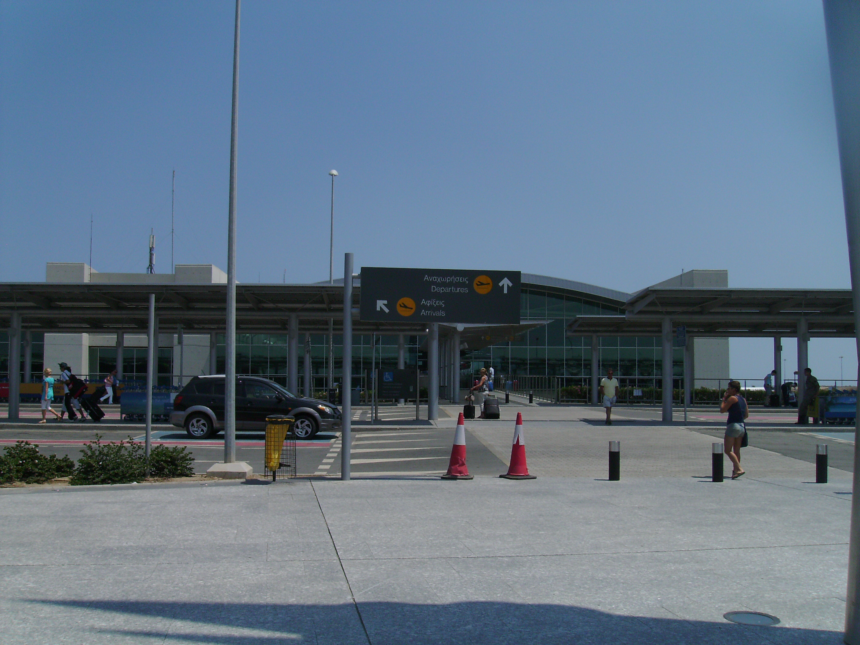 Arrivals at Larnaca Airport (LCA) - Today