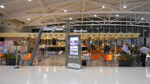 Cafes and Restaurants At Larnaca Airport